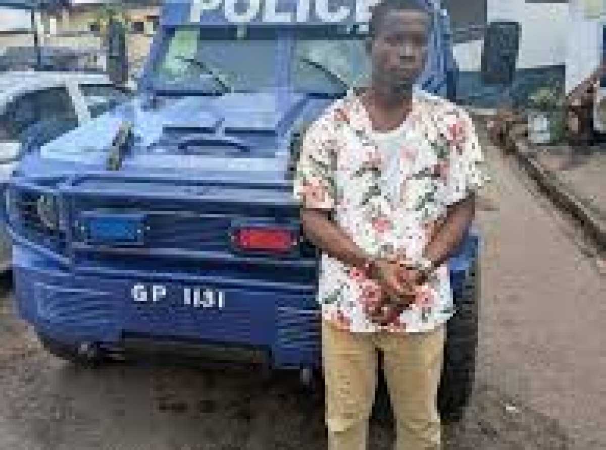26-year-old man in police grips for allegedly stealing a police armoured vehicle